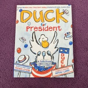 Duck for President book by Doreen Cronin